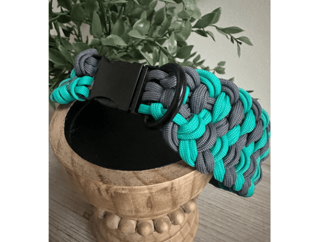 Josephine Braid Handmade Dog Collar - Customize Your Colors – Dog Collars by Pawsh Pup Co.