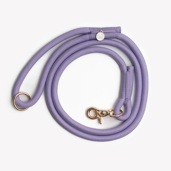 Lavender - Braided Rope Dog Leash – Dog Leashes by FURLOU