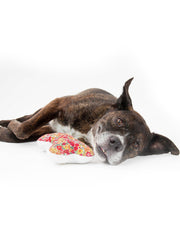 Lavender Zenbone Plush Squeaky Dog Toy – Dog Toys by MODERNBEAST