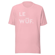 Le Wuf T-Shirt - Pink – Mens/Womens T-Shirts by WUFORIA