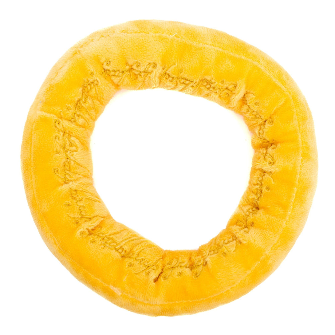 Lord of the Rings One Ring Golden Yellow Plush Squeaky Dog Toy – Dog Toys by Buckle - Down