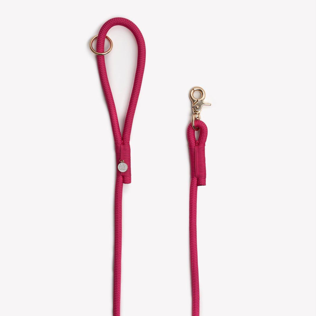 Magenta - Braided Rope Dog Leash – Dog Leashes by FURLOU