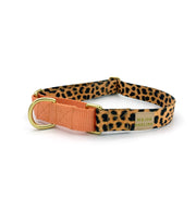 martingale dog collar / leopard + peach – Dog Collars by Major Darling