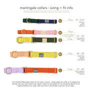 martingale dog collar / leopard + peach – Dog Collars by Major Darling