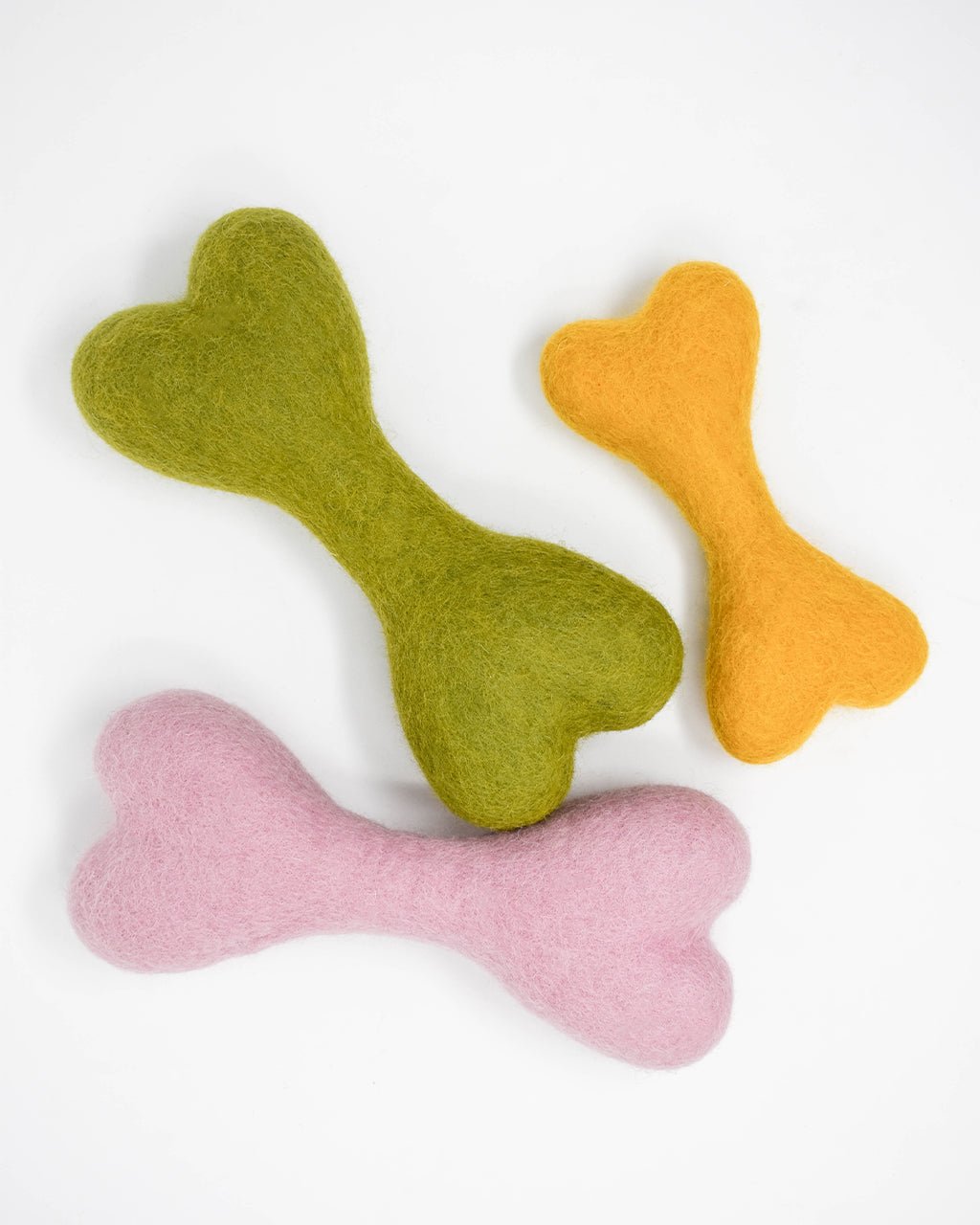 MB Woolbone Wool Dog Toy - Bright Colors – Dog Toys by MODERNBEAST