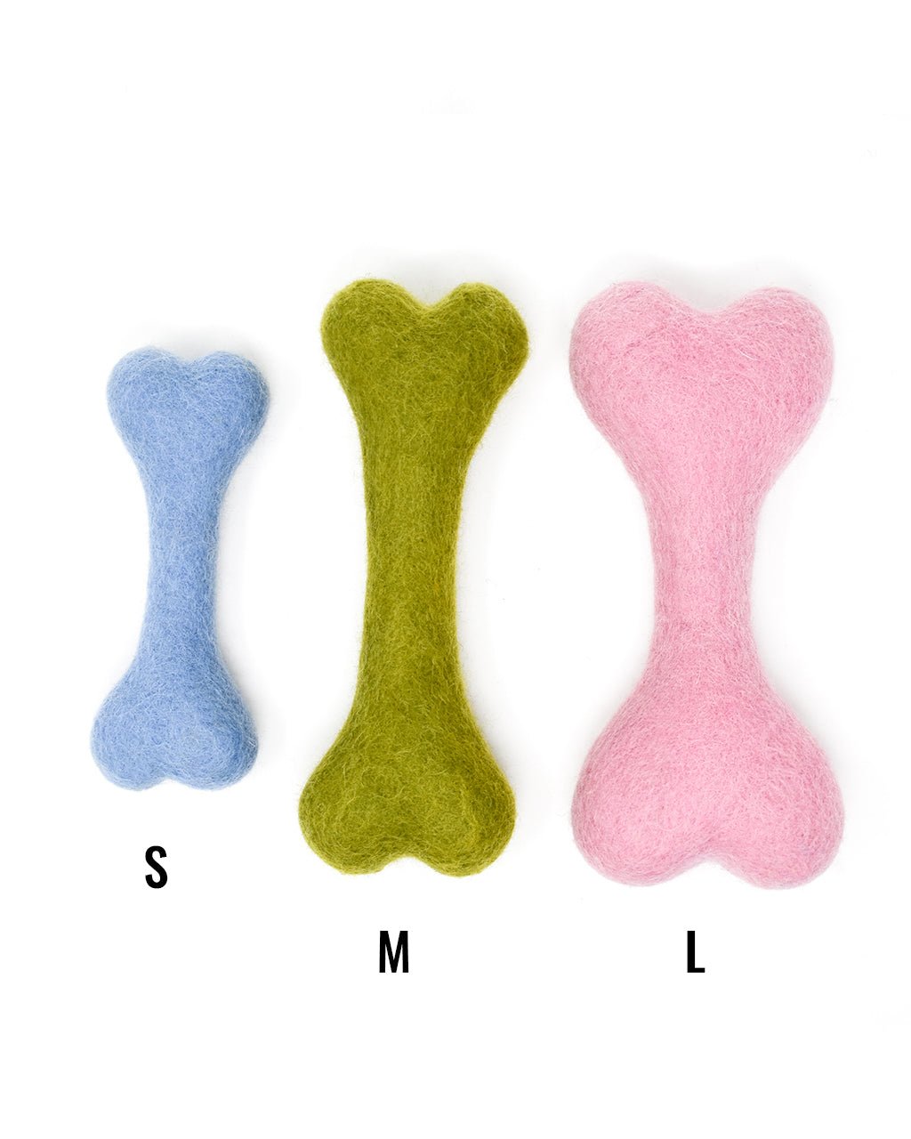 MB Woolbone Wool Dog Toy - Bright Colors – Dog Toys by MODERNBEAST