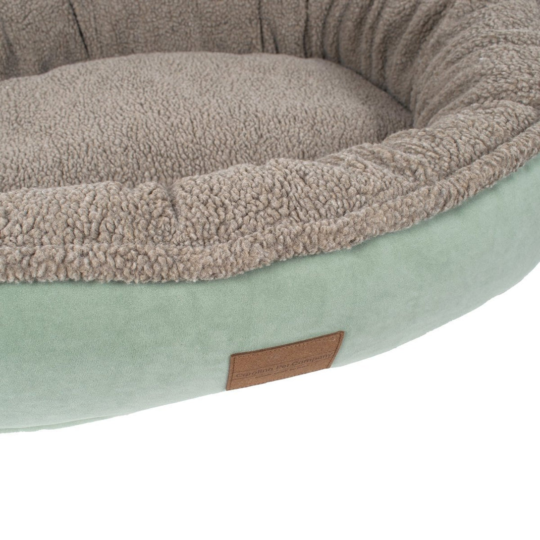 Microfiber Comfy Cup Bolster Dog Bed – Dog Beds by Carolina Pet Co.