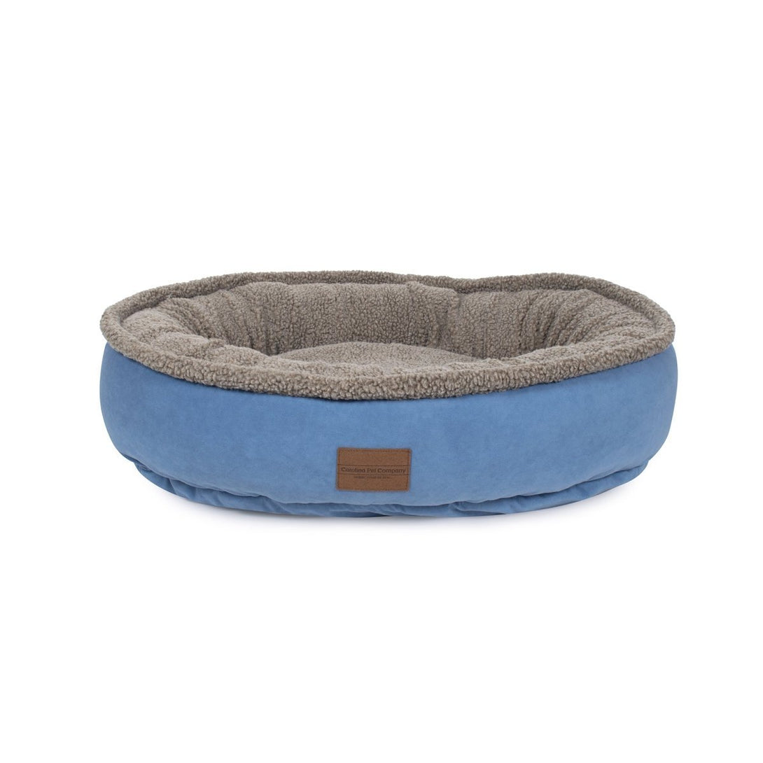 Microfiber Comfy Cup Bolster Dog Bed – Dog Beds by Carolina Pet Co.