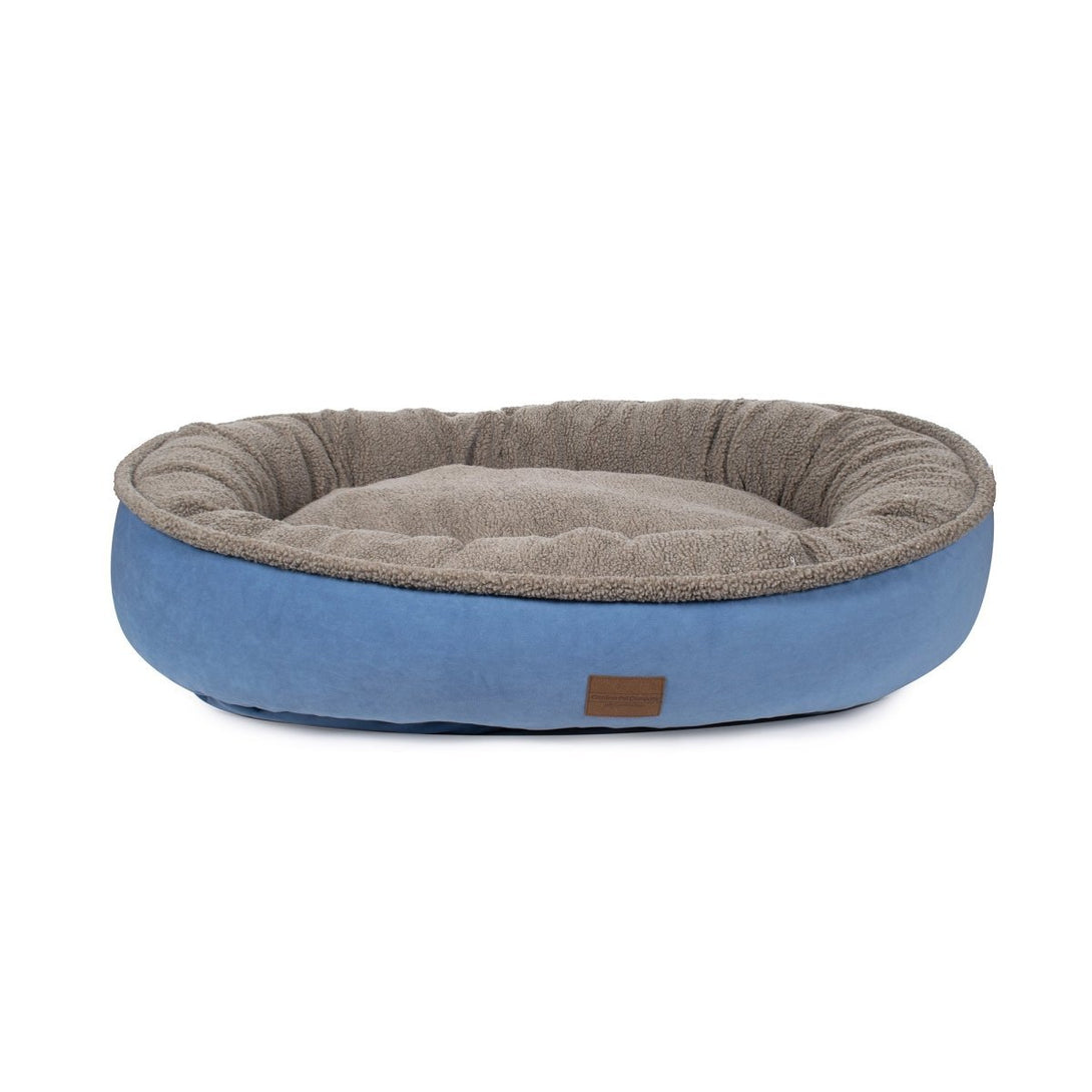 Microfiber Comfy Cup Bolster Dog Bed – Dog Beds by Carolina Pet Co.