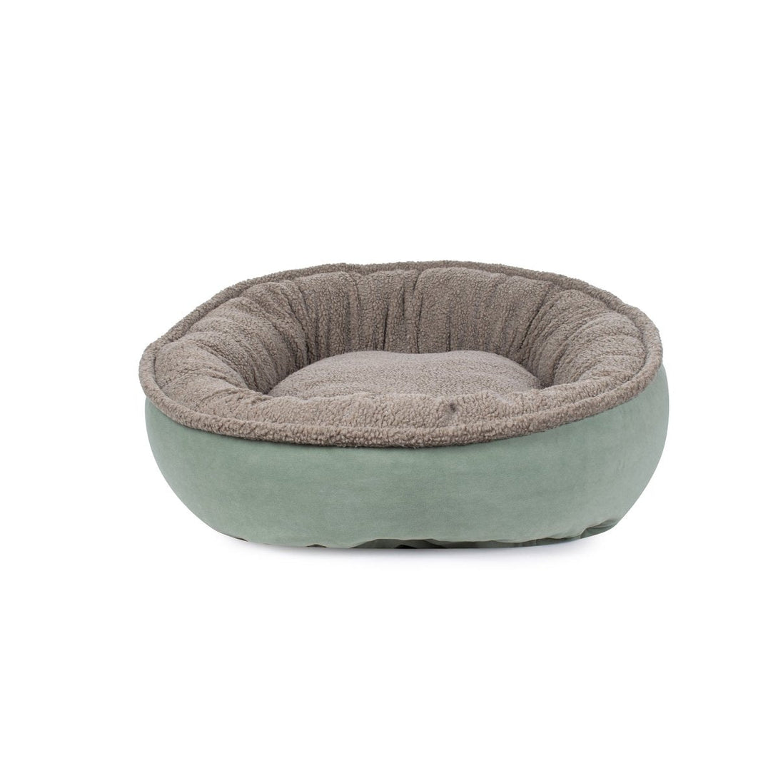 Microfiber Comfy Cup Bolster Dog Bed – Dog Beds by Carolina Pet Co.