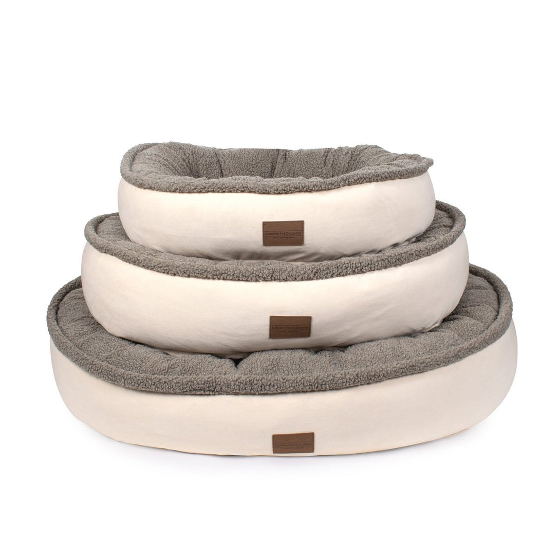 Microfiber Comfy Cup Bolster Dog Bed – Dog Beds by Carolina Pet Co.