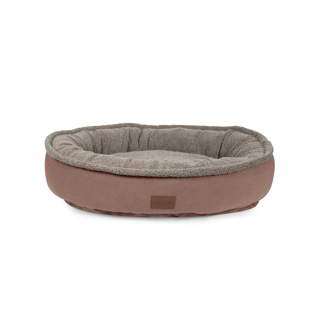 Microfiber Comfy Cup Bolster Dog Bed – Dog Beds by Carolina Pet Co.