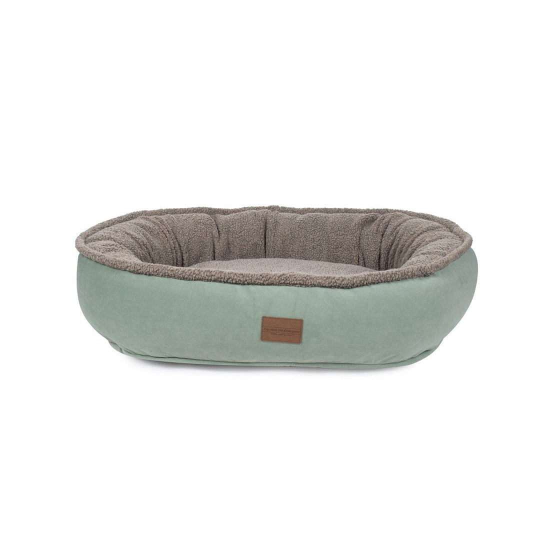 Microfiber Comfy Cup Bolster Dog Bed – Dog Beds by Carolina Pet Co.