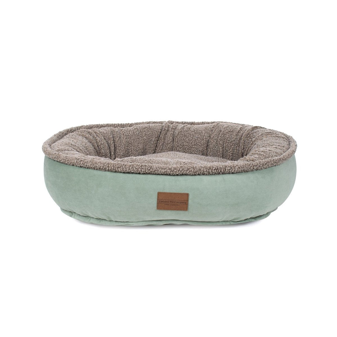 Microfiber Comfy Cup Bolster Dog Bed – Dog Beds by Carolina Pet Co.