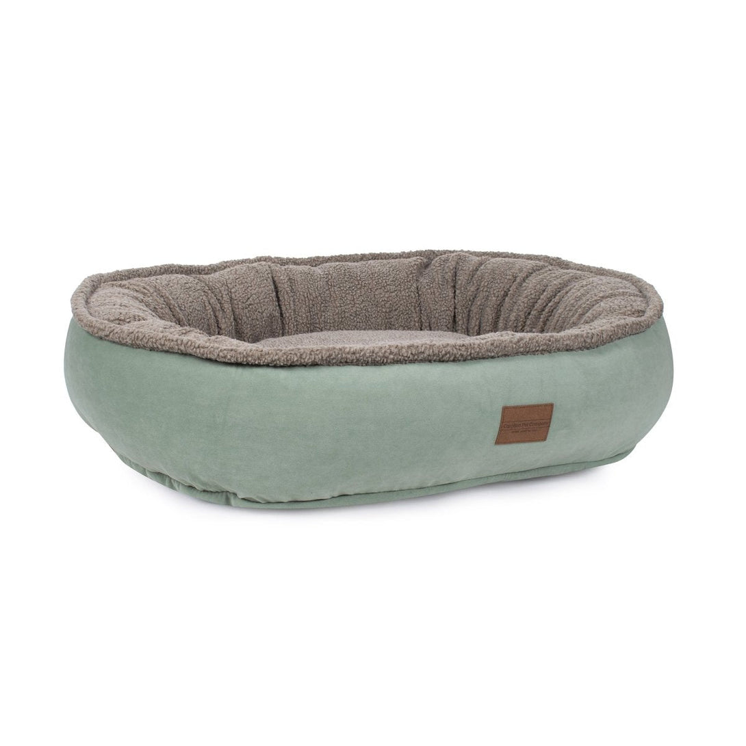 Microfiber Comfy Cup Bolster Dog Bed – Dog Beds by Carolina Pet Co.