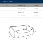 Microfiber Kuddle Lounge Comfort Dog Bed – Dog Beds by Carolina Pet Co.