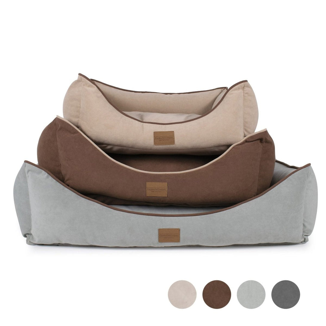 Microfiber Kuddle Lounge Comfort Dog Bed – Dog Beds by Carolina Pet Co.