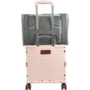 Monterey Series Horizontal Backpack Airline Compliant Backpack Dog Carrier – Pet Carriers by Mr. Peanut's Pet Carriers