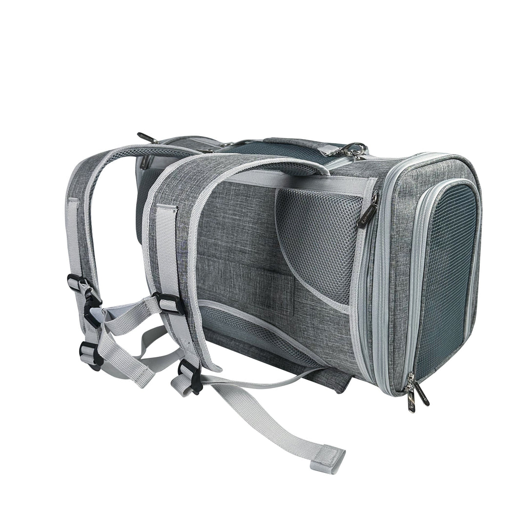 Monterey Series Horizontal Backpack Airline Compliant Backpack Dog Carrier – Pet Carriers by Mr. Peanut's Pet Carriers
