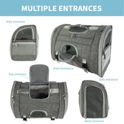 Monterey Series Horizontal Backpack Airline Compliant Backpack Dog Carrier – Pet Carriers by Mr. Peanut's Pet Carriers