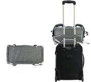 Monterey Series Horizontal Backpack Airline Compliant Backpack Dog Carrier – Pet Carriers by Mr. Peanut's Pet Carriers