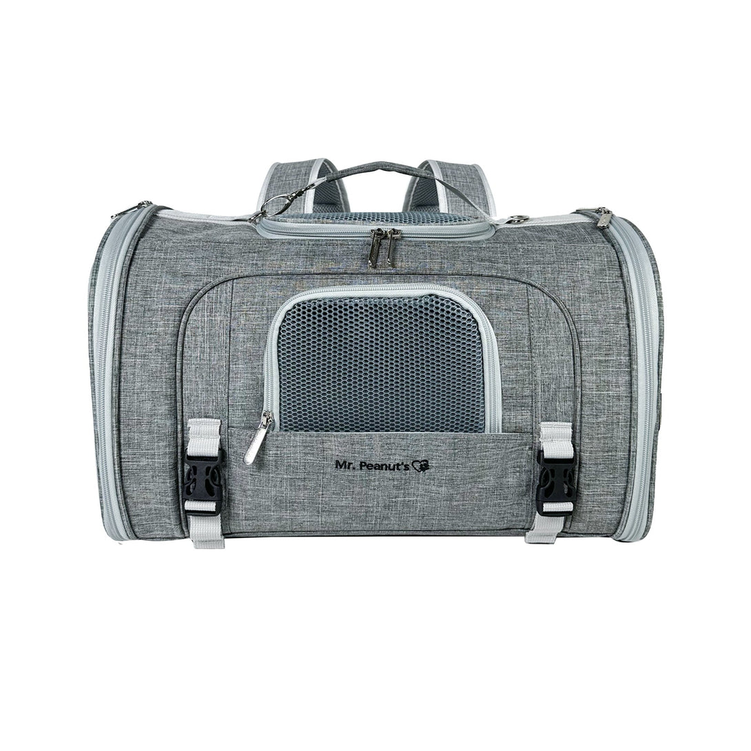 Monterey Series Horizontal Backpack Airline Compliant Backpack Dog Carrier – Pet Carriers by Mr. Peanut's Pet Carriers