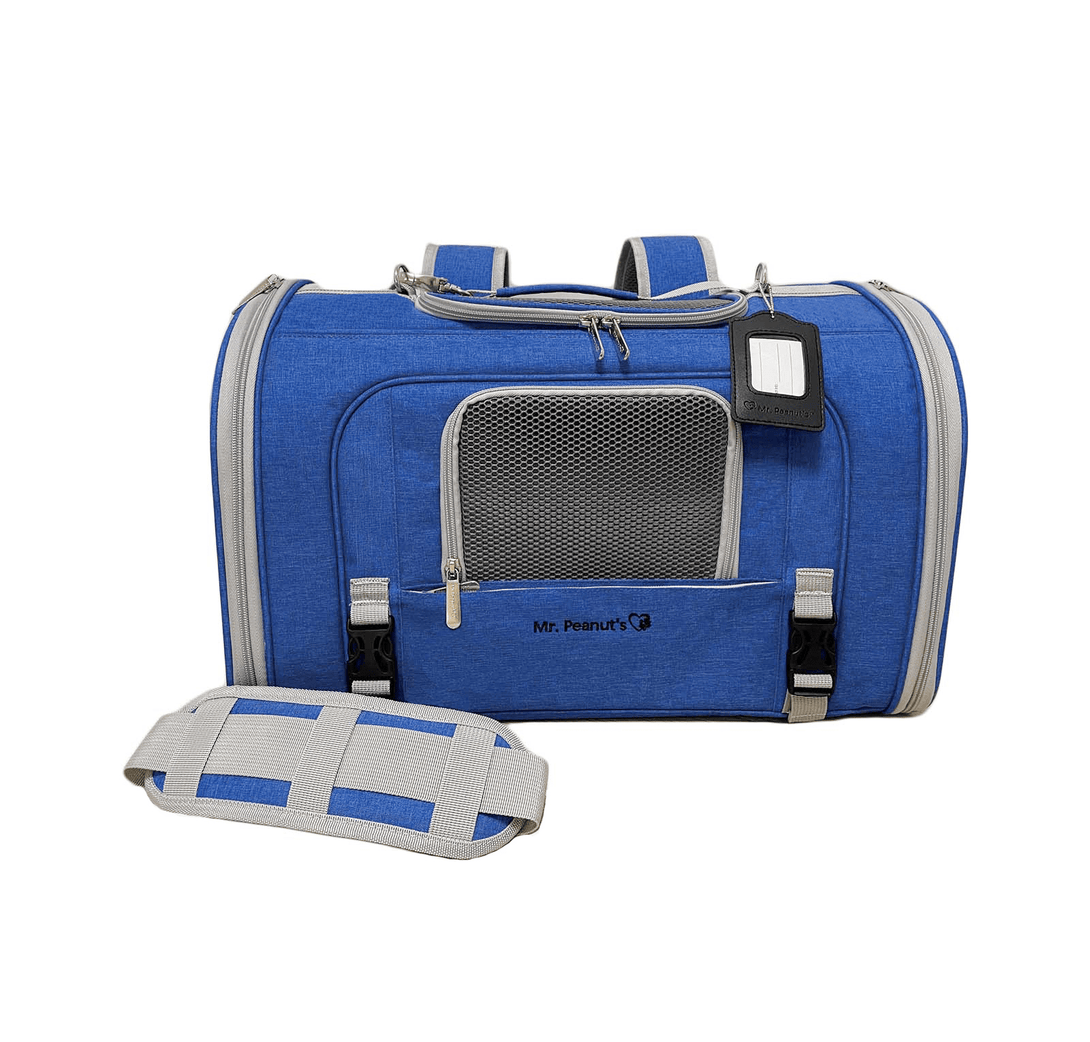 Monterey Series Horizontal Backpack Airline Compliant Backpack Dog Carrier – Pet Carriers by Mr. Peanut's Pet Carriers