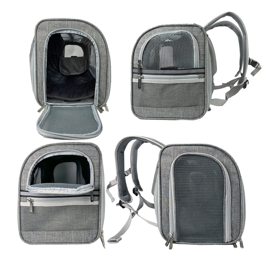 Monterey Series Horizontal Backpack Airline Compliant Backpack Dog Carrier – Pet Carriers by Mr. Peanut's Pet Carriers
