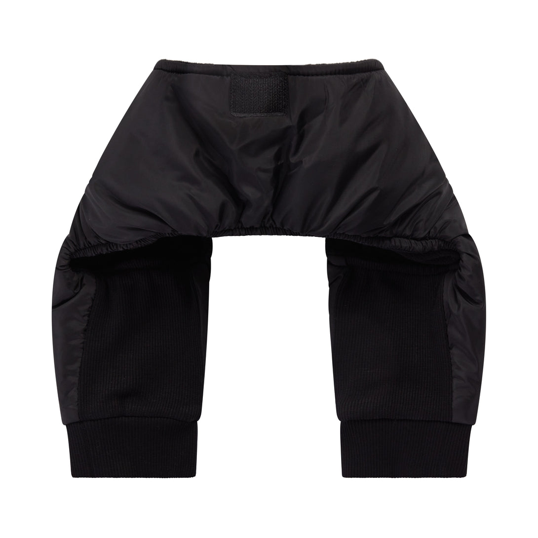 Odysey Dog Snowsuit - Black – Jackets & Coats by GF Pet.us