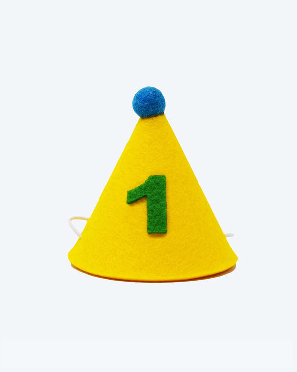 Pawty Hat Dog Party Hat - Green Number – Dog Hats by MODERNBEAST