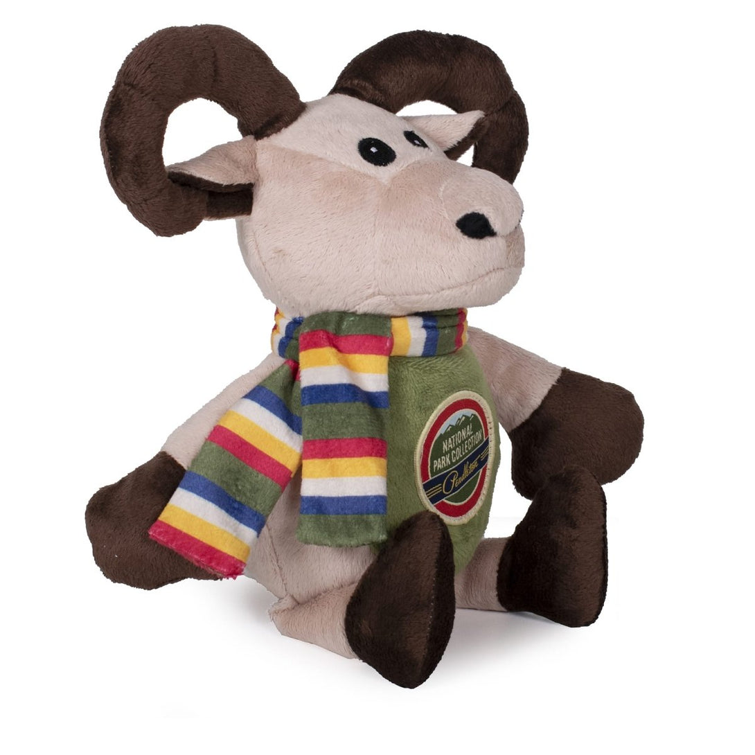 Pendleton National Park Pal - Plush Squeaky Dog Toy - Ram – Dog Toys by Pendleton