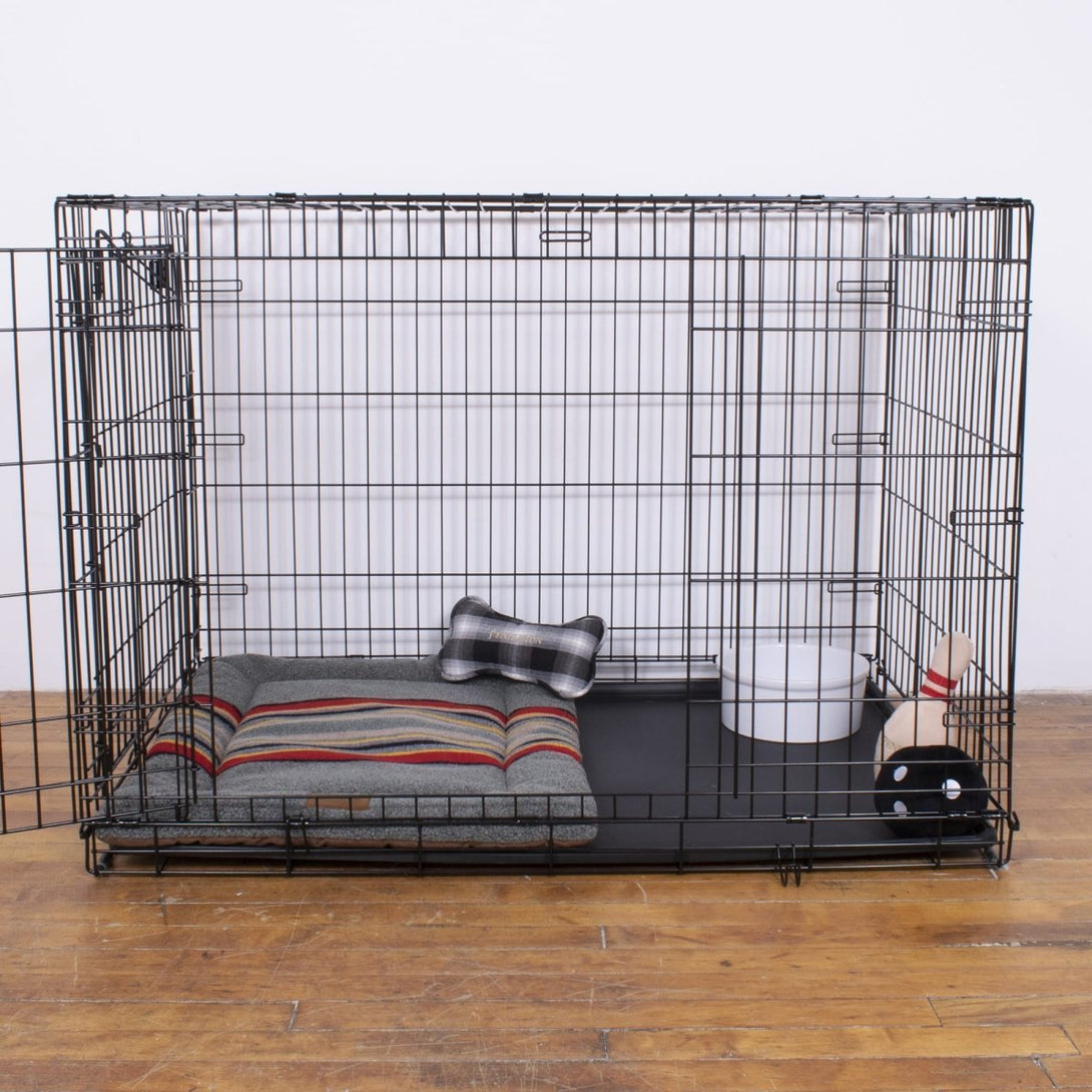 Pendleton Vintage Camp Comfort Cushion Dog Bed – Crate Mats & Pads by Pendleton