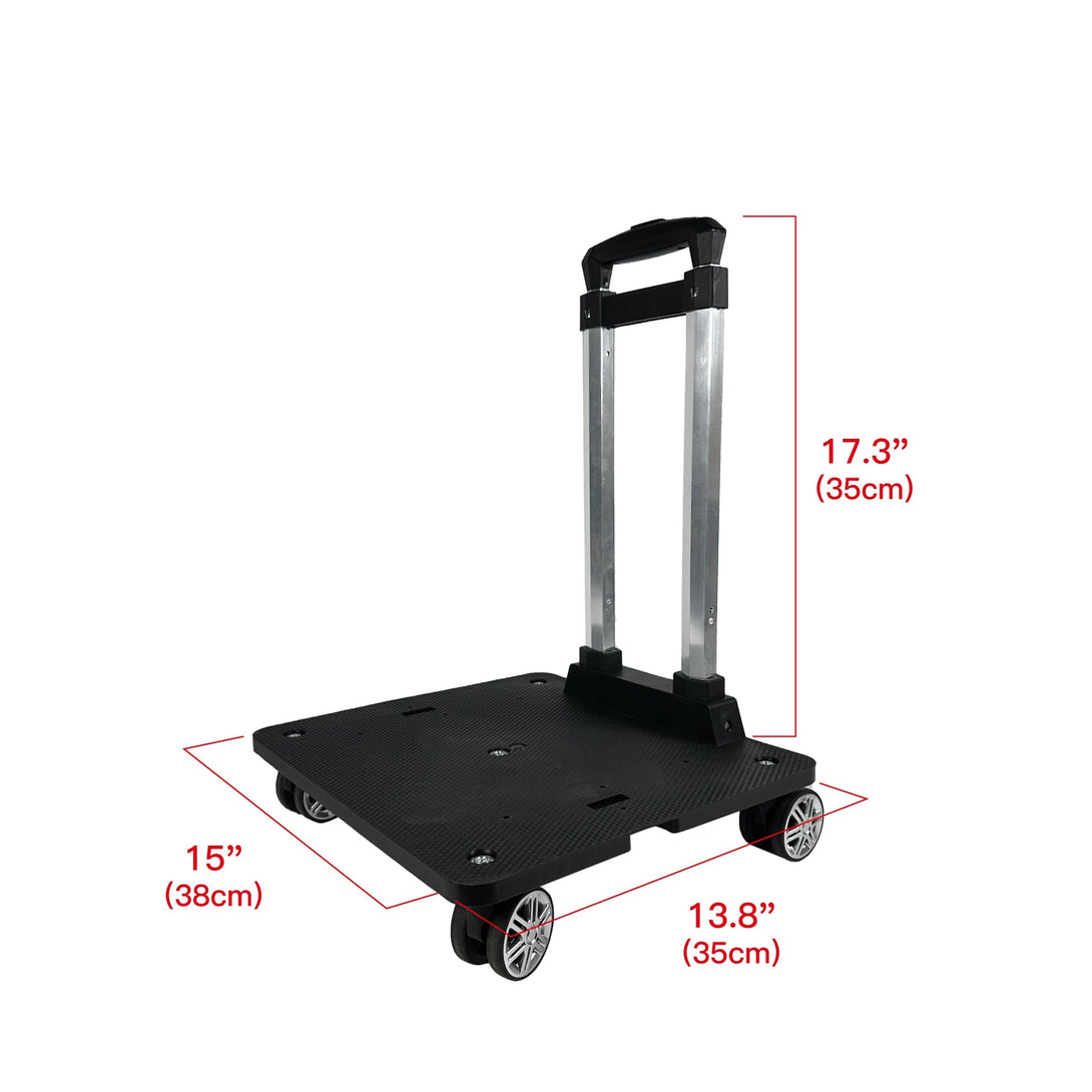 Pet Carrier/Luggage Bag Spinner Wheelbase Luggage Cart – Pet Carriers by Mr. Peanut's Pet Carriers