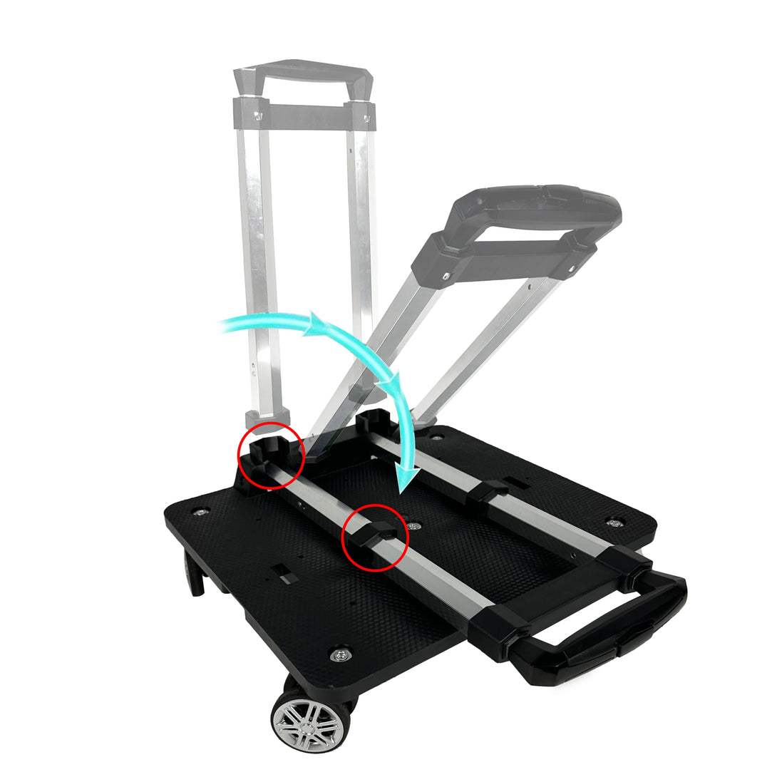 Pet Carrier/Luggage Bag Spinner Wheelbase Luggage Cart – Pet Carriers by Mr. Peanut's Pet Carriers