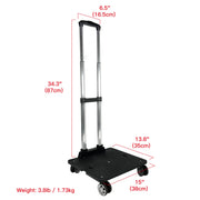 Pet Carrier/Luggage Bag Spinner Wheelbase Luggage Cart – Pet Carriers by Mr. Peanut's Pet Carriers