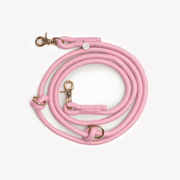 Pink - Hands Free Braided Dog Leash – Dog Leashes by FURLOU
