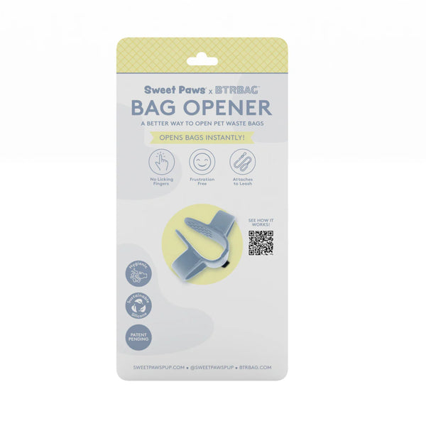 Sweet Paws BTRBAG Poop Bag Opener - Glacier