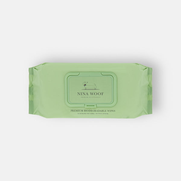 Premium Wipes - Biodegradable and Plant - Based – Dog Cleaning & Potty by Nina Woof