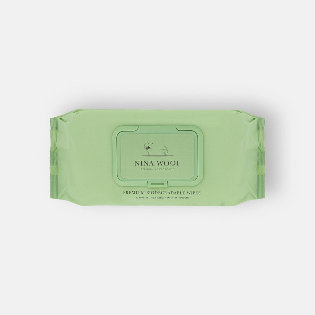 Premium Wipes - Biodegradable and Plant - Based – Dog Cleaning & Potty by Nina Woof