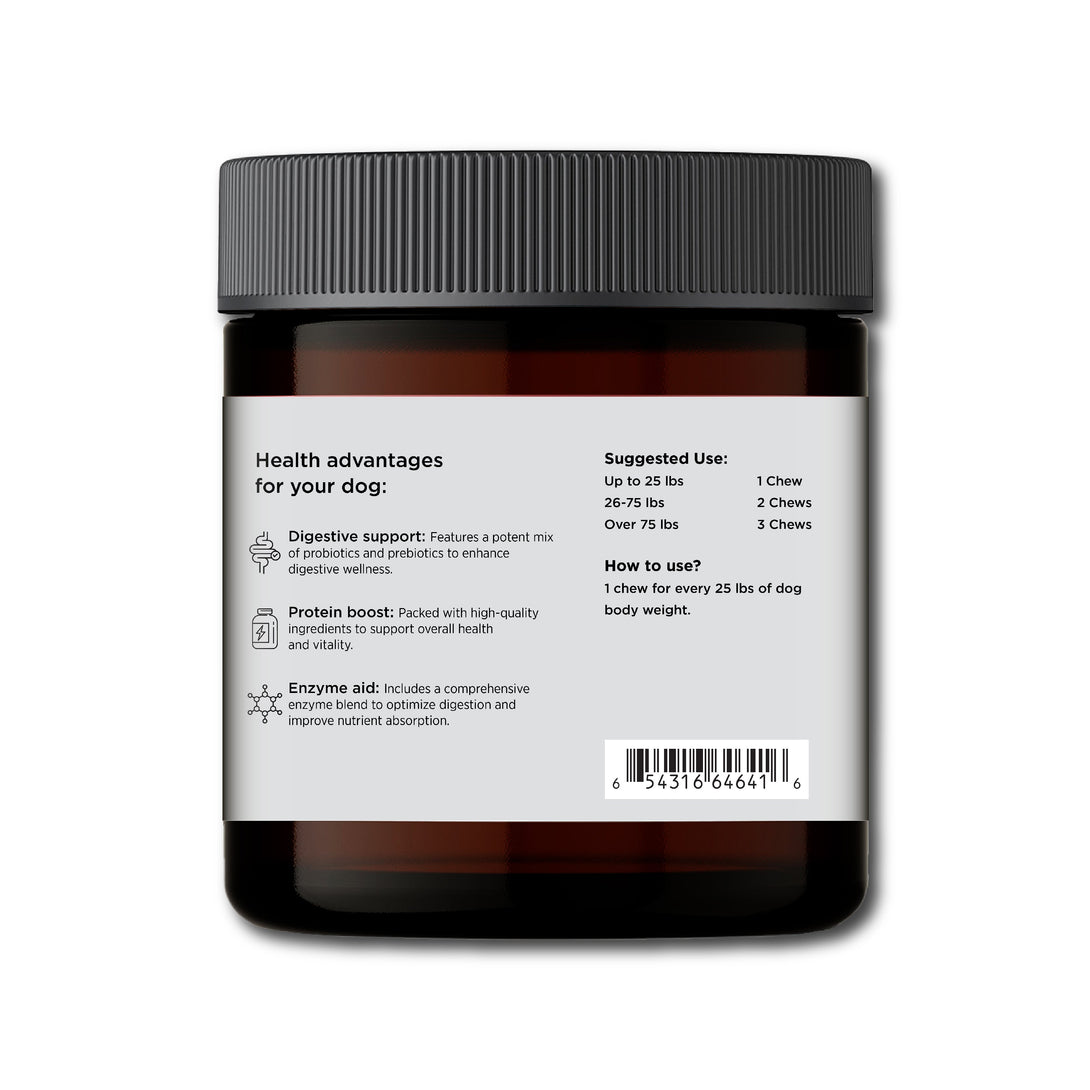 Probiotic Chews (90 Chews) Dog Vitamin Supplements – Dog Vitamins & Supplements by Freezbone