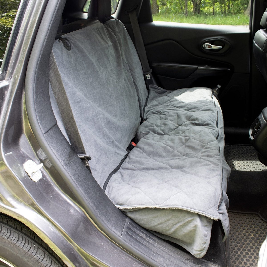 Protective Microfiber Car Bench Seat Cover – Dog Outdoor & Travel Gear by Carolina Pet Co.