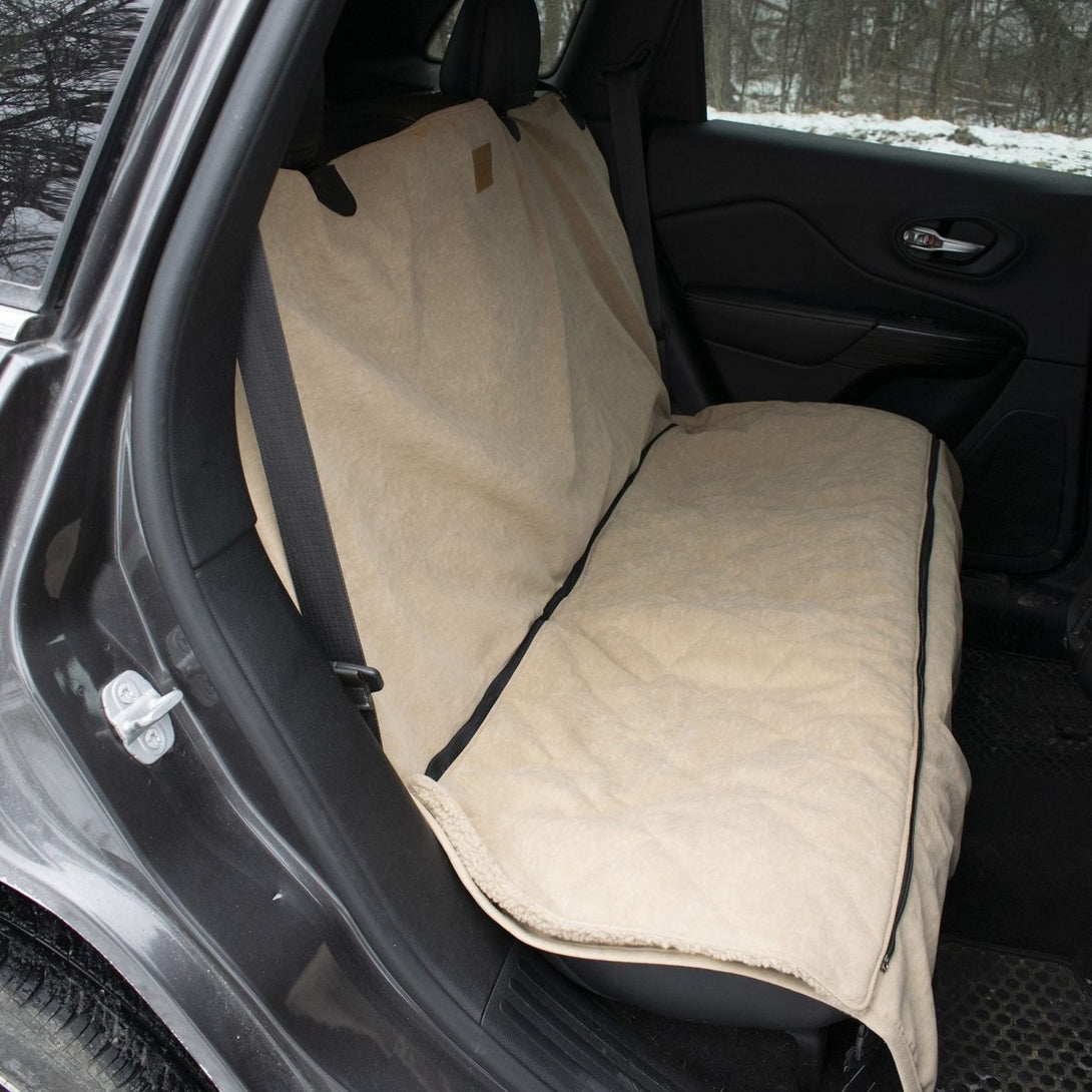 Protective Microfiber Car Bench Seat Cover – Dog Outdoor & Travel Gear by Carolina Pet Co.