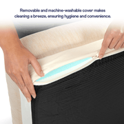 PupChill Cooling 4 - Bolster Dog Bed - Arctic Sand – Dog Beds by Paw.com