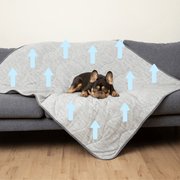 PupChill Cooling Waterproof Dog Blanket - Arctic Grey – Dog Blankets by Paw.com