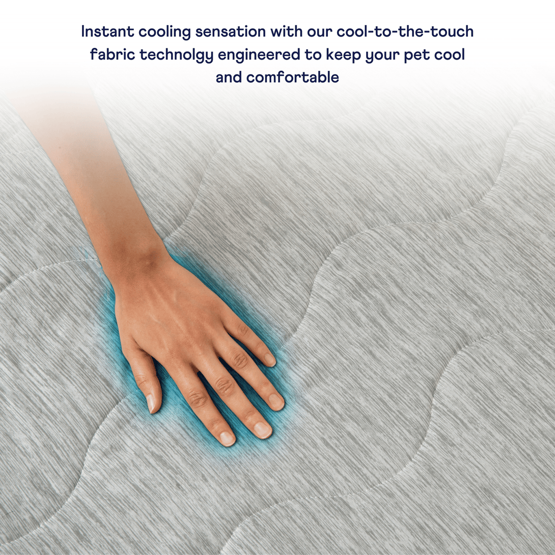 PupChill Cooling Waterproof Runner Dog Blanket - Arctic Grey – Dog Blankets by Paw.com