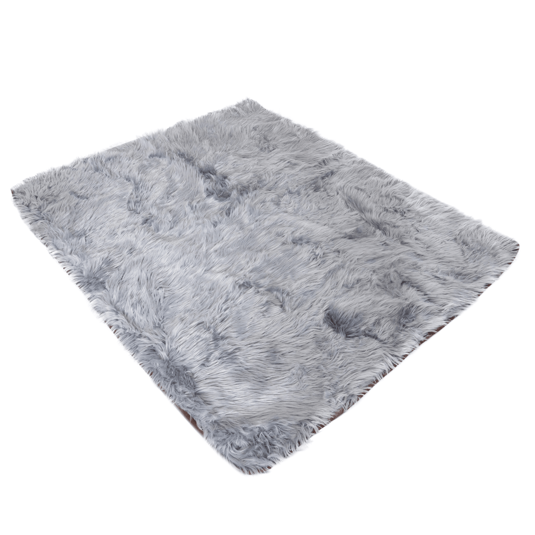 PupCloud Human - Size Dog Bed + Matching Waterproof Blanket Bundle - Charcoal Grey – Bundles by Paw.com