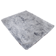 PupCloud Human - Size Dog Bed + Matching Waterproof Blanket Bundle - Charcoal Grey – Bundles by Paw.com