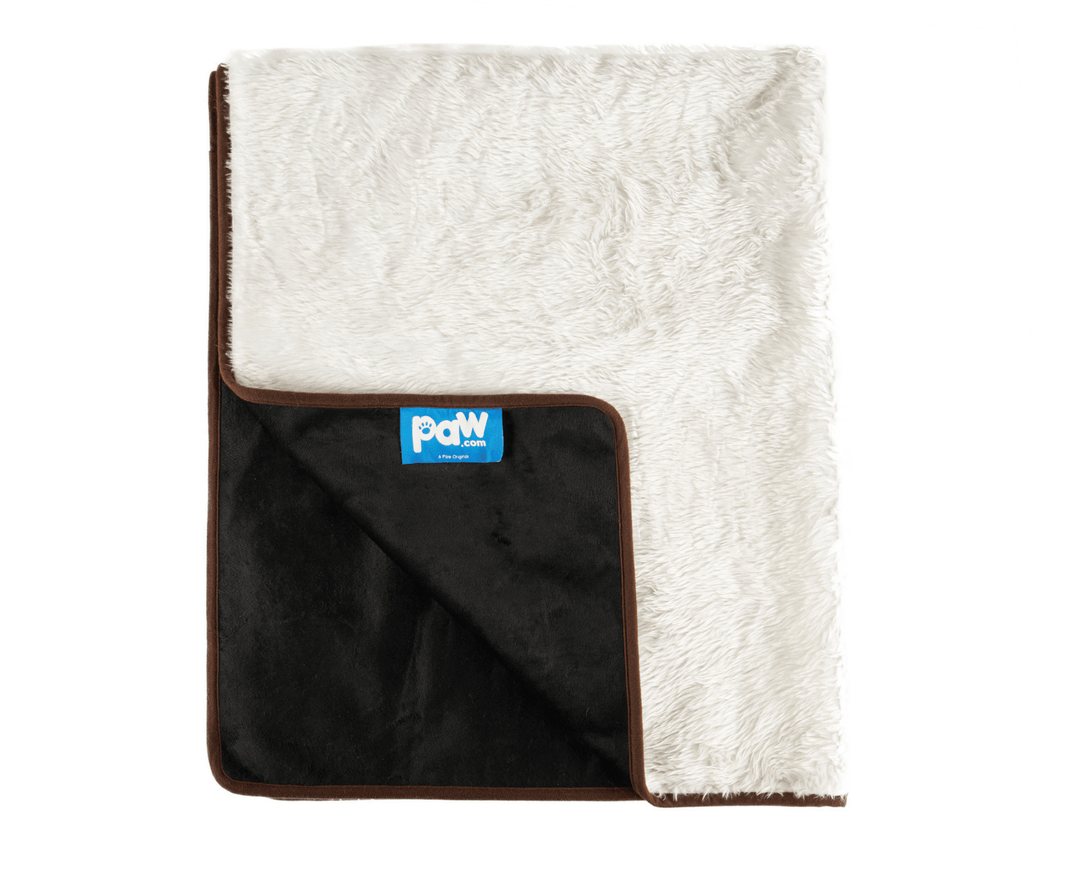 PupProtector Summer Short Fur Waterproof Throw Dog Blanket - Polar White – Dog Blankets by Paw.com