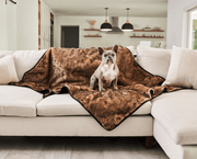 PupProtector Summer Short Fur Waterproof Throw Dog Blanket - Sable Tan – Dog Blankets by Paw.com
