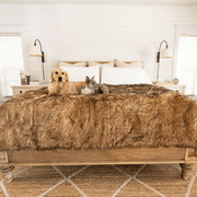 PupProtector Waterproof Throw Dog Blanket - Sable Tan – Dog Blankets by Paw.com